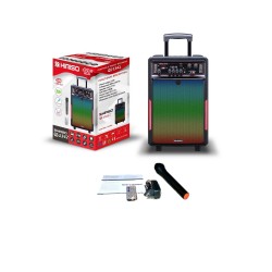 SPEAKER KIMISO QS-1342 12" WITH WIRELESS MICROPHONE AND REMOTE  SPEAKER KIMISO QS-1342 12" WITH WIRELESS MICROPHONE AND REMOTE